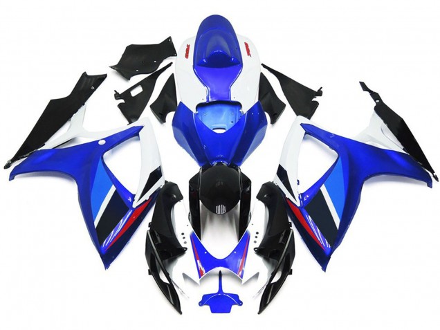 Hellblau & Tiefes Blau OEM Stil Mit Rot 2006-2007 GSXR 600-750 Motorrad Verkleidung Hellblau & Tiefes Blau OEM Stil Mit Rot 2006-2007 GSXR 600-750 Motorrad Verkleidung