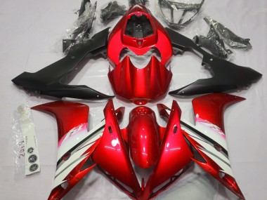 Helles Rot & Weiß 2004-2006 R1 Motorrad Verkleidung