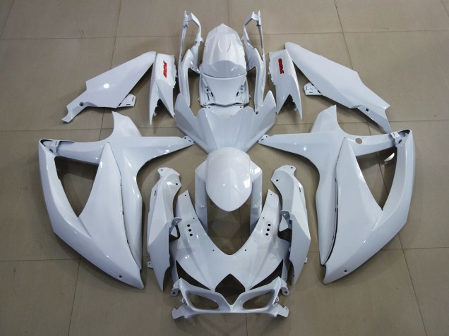 Helles Weiß & Rot 2008-2010 GSXR 600-750 Motorrad Verkleidung