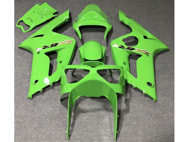 Hellgrün 2003-2004 ZX6R Motorrad Verkleidung