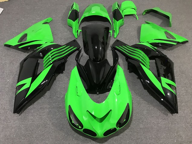 Hellgrün 2006-2011 ZX14R Motorrad Verkleidung