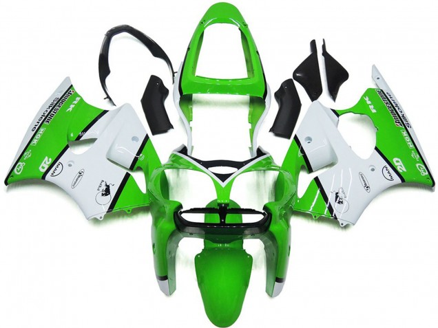 Hellgrünes Glanzset 2000-2002 ZX6R Motorrad Verkleidung Hellgrünes Glanzset 2000-2002 ZX6R Motorrad Verkleidung