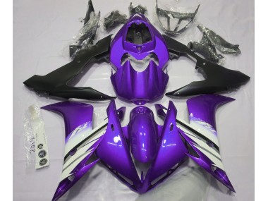 Hellviolett & Weiß 2004-2006 R1 Motorrad Verkleidung