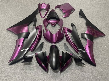 Hellviolett & Matt Schwarz 2008-2016 R6 Motorrad Verkleidung