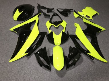 High Viz & Schwarz Custom 2008-2016 R6 Motorrad Verkleidung