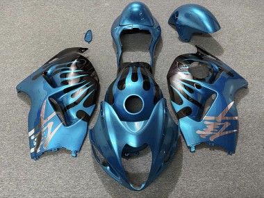 Himmelblau & Schwarz 1997-2007 GSXR 1300 Motorrad Verkleidung