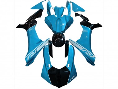 Himmelblau & Schwarz 2015-2019 R1 Motorrad Verkleidung