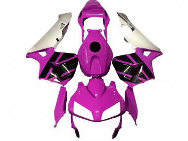 Hot Pink & Matt Silber 2003-2004 CBR600RR Motorrad Verkleidung