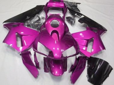 Hot Pink Schlicht 2003-2004 CBR600RR Motorrad Verkleidung