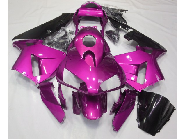 Hot Pink Schlicht 2003-2004 CBR600RR Motorrad Verkleidung