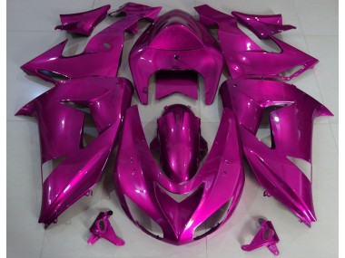 Hot Pink Schlicht 2006-2007 ZX10R Motorrad Verkleidung