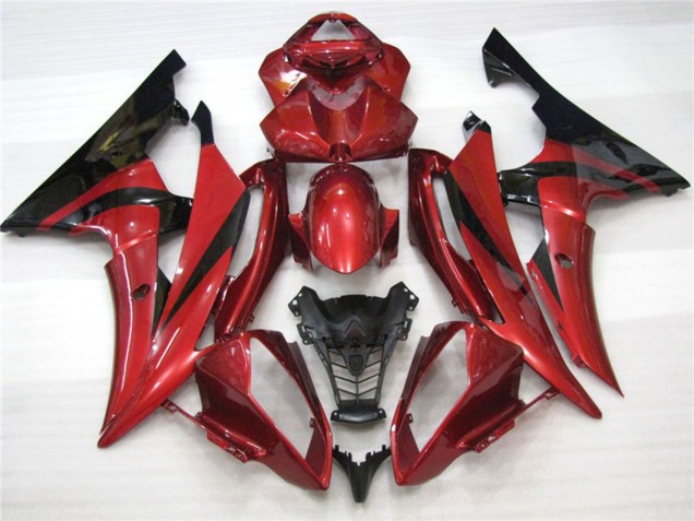 Kastanienbraun Schwarz 2008-2016 R6 Motorrad Verkleidung