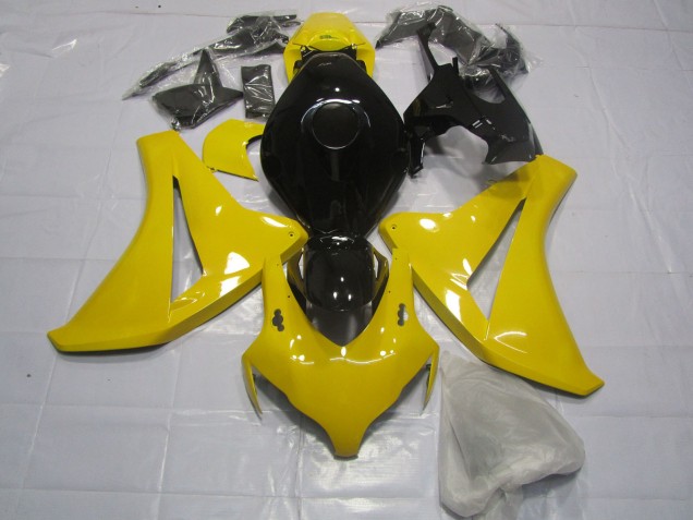 Klares Gelb & Schwarz 2008-2011 CBR1000RR Motorrad Verkleidung