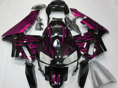 Knallpink Flamme 2003-2004 CBR600RR Motorrad Verkleidung