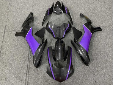 Kohlefaser & Lila 2015-2019 R1 Motorrad Verkleidung