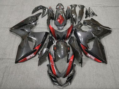 Kohlefaser Rot 2009-2016 GSXR 1000 Motorrad Verkleidung