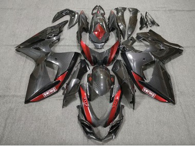 Kohlefaser Rot 2009-2016 GSXR 1000 Motorrad Verkleidung