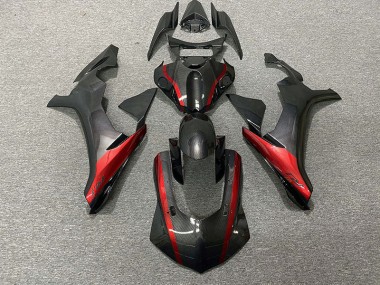 Kohlefaser Stil & Rot 2015-2019 R1 Motorrad Verkleidung