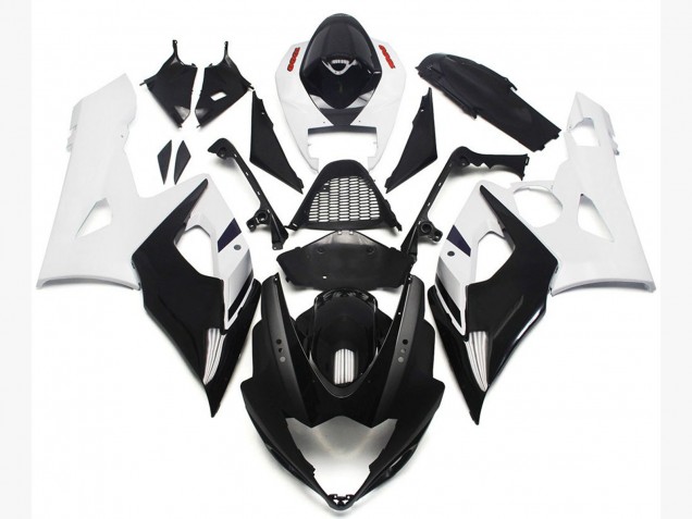 Kräftiges Glänzendes Blau & Matt Schwarz 2005-2006 GSXR 1000 Motorrad Verkleidung