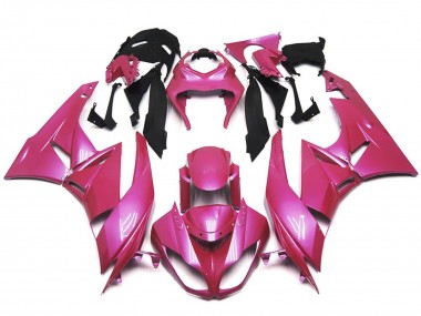 Kräftiges Glanzrosa 2009-2012 ZX6R Motorrad Verkleidung