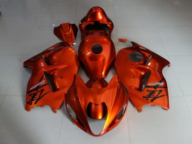 Kräftiges Orange Glänzend 1997-2007 GSXR 1300 Motorrad Verkleidung