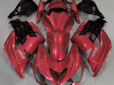 Kräftiges Rot 2012-2021 ZX14R Motorrad Verkleidung