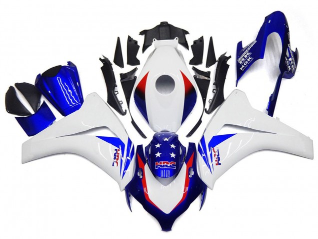 Leuchtend Blauer Stern 2008-2011 CBR1000RR Motorrad Verkleidung