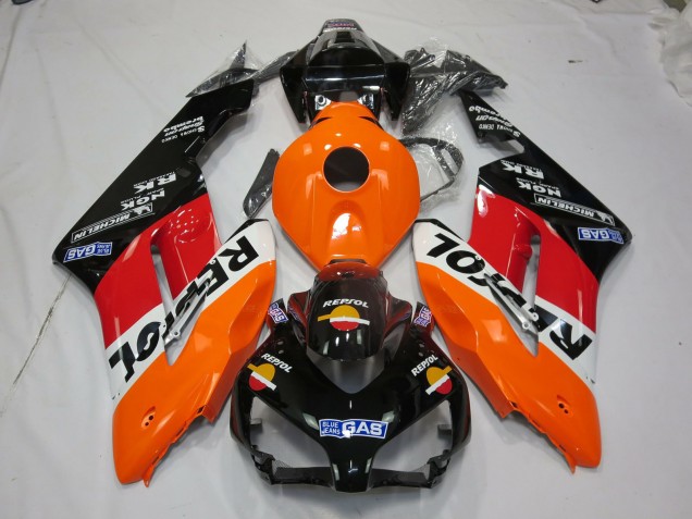 Leuchtend Repsol Mit Logos 2004-2005 CBR1000RR Motorrad Verkleidung
