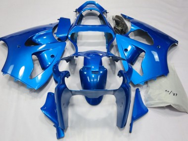 Leuchtendes Blau 2000-2002 ZX6R Motorrad Verkleidung