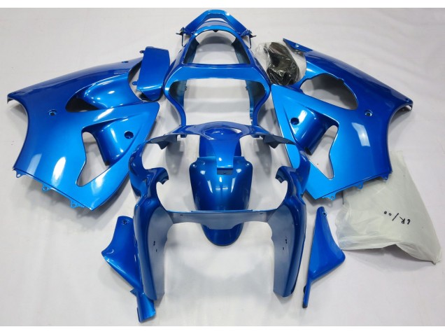 Leuchtendes Blau 2000-2002 ZX6R Motorrad Verkleidung