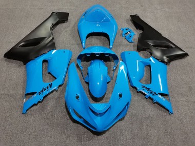 Leuchtendes Blau 2005-2006 ZX6R Motorrad Verkleidung