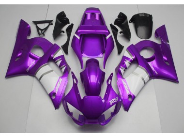 Lila-Weiß 1998-2002 R6 Motorrad Verkleidung