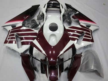 Lila & Weiß 2003-2004 CBR600RR Motorrad Verkleidung