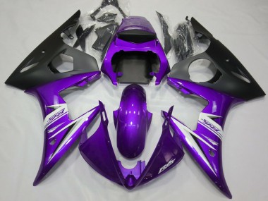 Lila-Weiß 2003-2004 R6 Motorrad Verkleidung
