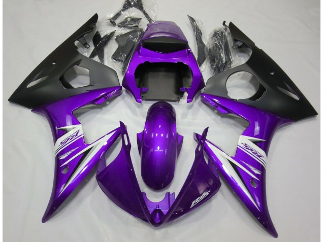 Lila-Weiß 2003-2004 R6 Motorrad Verkleidung