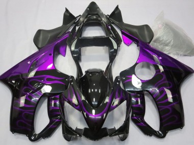 Lila Flamme 2001-2003 CBR600 F4i Motorrad Verkleidung