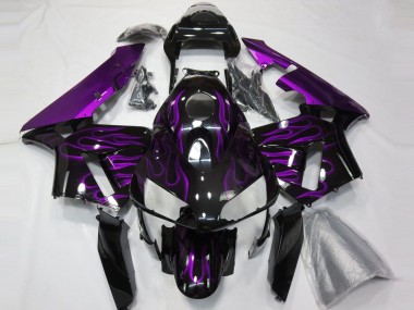 Lila Flamme 2003-2004 CBR600RR Motorrad Verkleidung