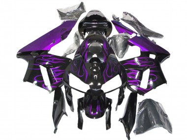 Lila Flamme 2005-2006 CBR600RR Motorrad Verkleidung