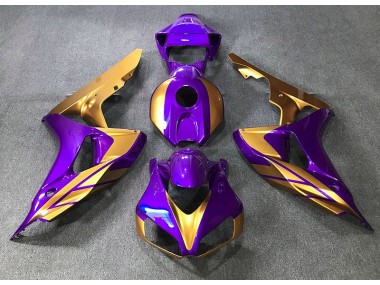 Lila-Gold 2006-2007 CBR1000RR Motorrad Verkleidung