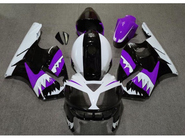 Lila Hai 2002-2005 ZX12R Motorrad Verkleidung Lila Hai 2002-2005 ZX12R Motorrad Verkleidung