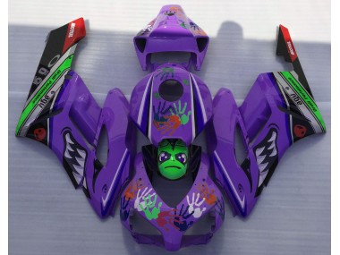 Lila Hai 2004-2005 CBR1000RR Motorrad Verkleidung