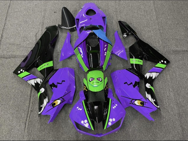 Lila Hai 2013-2023 CBR600RR Motorrad Verkleidung