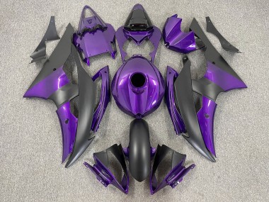 Lila & Matt Schwarz 2008-2016 R6 Motorrad Verkleidung