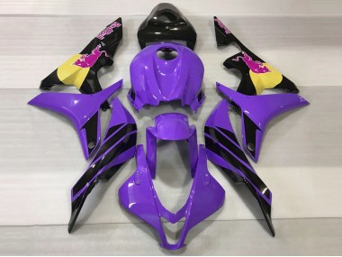 Lila & Rosa Stier 2007-2008 CBR600RR Motorrad Verkleidung