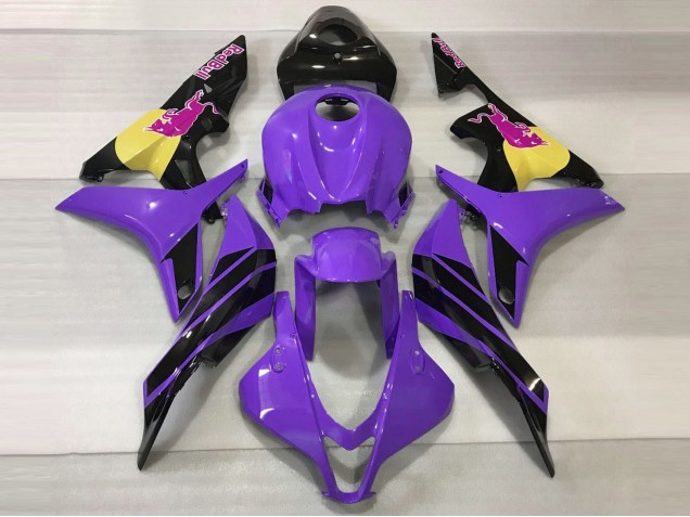 Lila & Rosa Stier 2007-2008 CBR600RR Motorrad Verkleidung Lila & Rosa Stier 2007-2008 CBR600RR Motorrad Verkleidung