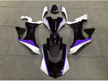 Lila-Schwarz-Weiß 2015-2019 R1 Motorrad Verkleidung