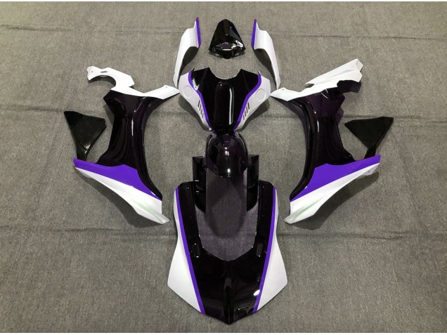 Lila-Schwarz-Weiß 2015-2019 R1 Motorrad Verkleidung