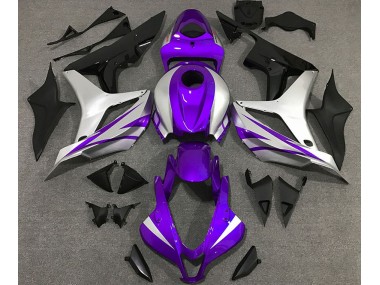 Lila-Silber-Stil OEM 2007-2008 CBR600RR Motorrad Verkleidung