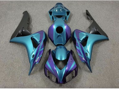 Lila & Smaragd 2006-2007 CBR1000RR Motorrad Verkleidung