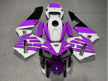 Lila-Weiße Flügel 2005-2006 CBR600RR Motorrad Verkleidung
